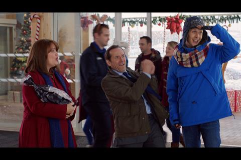 Close, Jones and Ben Miller also starred in Tesco's Brand Guarantee adverts earlier this year
